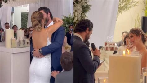 Michelle Renaud Y Mat As Novoa Se Casan En Ceremonia Ntima El Siglo