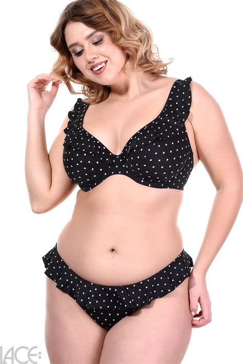 Freya Swim Jewel Cove Bikini Classic Brief BLACK Lace Lingerie