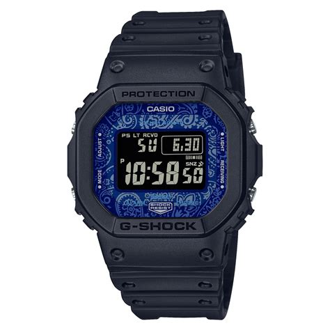 Casio G Shock Origin Blue Paisley Gw B Bp Jf Sakurawatches