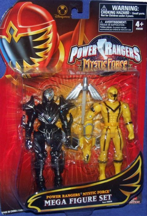 Power Rangers Dino Thunder Zeltrax And Mystic Force Yellow New Disney