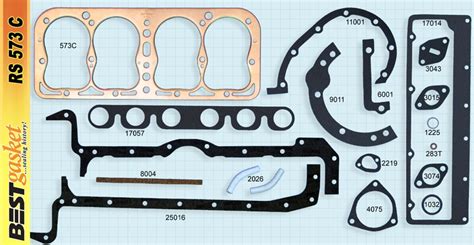 Engine Rebuilding Set Rs C Vintage Gaskets