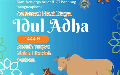 Selamat Hari Raya Idul Adha 1444 H Ihct Bandung