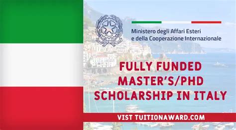 MAECI Fully Funded Scholarship 2023 In Italy Tuition Award