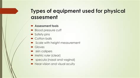 SOLUTION: Physical examination techniques - Studypool