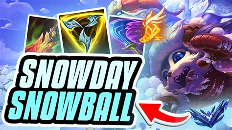 Snowball With Snow Day Gnar Season Gnar Ranked Gameplay League