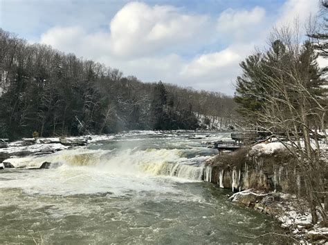 Youghiogheny River Map Ohiopyle State Park Natural Atlas