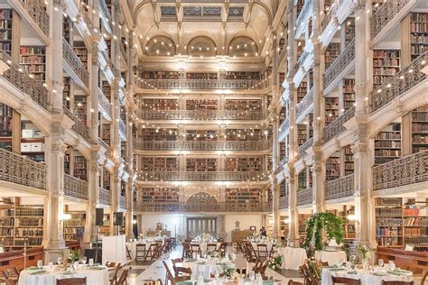 George Peabody Library Wedding: A Dream Venue for Book Lovers