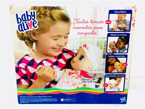 Baby Alive Mi Bebita De Verdad Interactiva Movimiento Hasbro Mercado