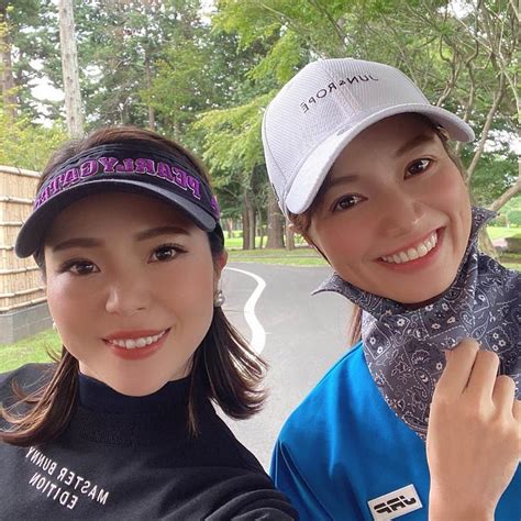 三枝こころさんのインスタグラム写真 三枝こころinstagram「リサちゃんとラウンド⛳️ ショットの動画は次にあげます。 産後復活