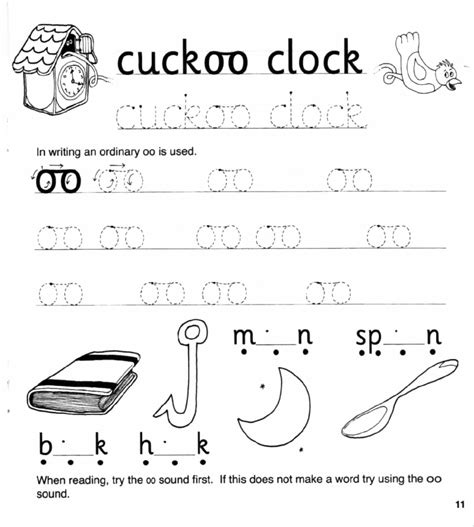 Oo Sound Jolly Phonics Phonics Worksheets In Writing Ana Reading