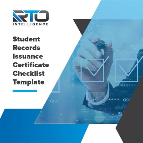 Student Records Issuance Certificate Checklist RTO Intelligence