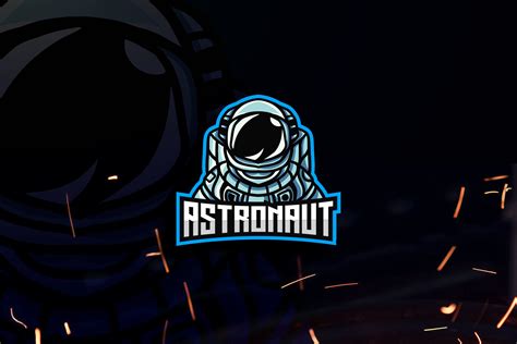 Astronaut Esports Mascot Esport Logo Graphic By Bewalrus Creative