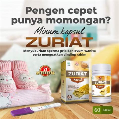 Kapsul Buah Zuriat Original Zuriyat Untuk Program Hamil Herbal Promil