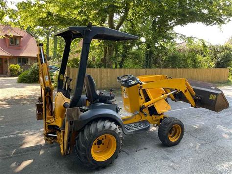 Digger Bidder Jcb Mini Cx Backhoe Loader