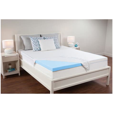 Sealy® 2.5" Memory Foam Mattress Topper - 608323, Mattress Toppers at Sportsman's Guide