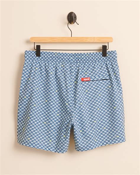 HAMABE Volley Swimsuit Geo Fish Bikini Village