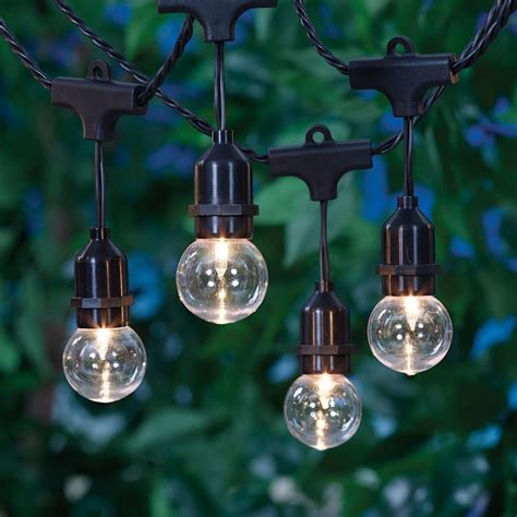 Outdoor Clear Globe String Lights Shelly Lighting