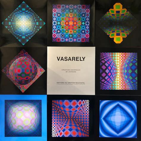 Victor Vasarely 1906 1997 Structures Universelles De Catawiki