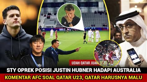 STY SULAP JUSTIN HUBNER Sudah Diduga Beginilah Komentar AFC Protes