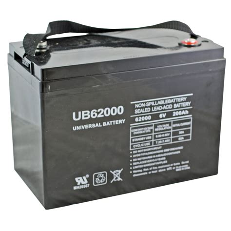 6V 200Ah Sealed Lead Acid Rechargeable Battery BatteryMart