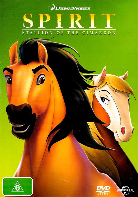 Spirit Stallion Of The Cimarron Rare Dvd Aus Stock Animated New