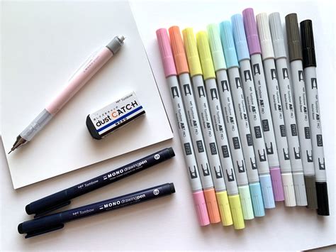 Drawing a Cup Full of Markers - Tombow USA Blog