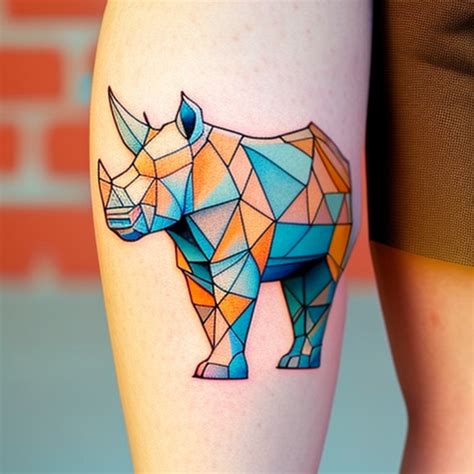 57 Rhino Tattoo Ideas - TattooClue.com