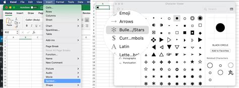 How To Insert Bullet Points In An Excel Spreadsheet Grovetech