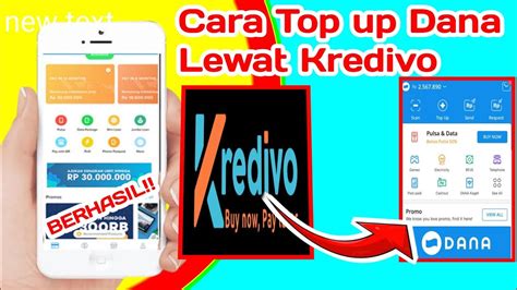 Cara Top Up Dana Pakai Limit Kredivo Gestun Limit Kredivo Ke Dana