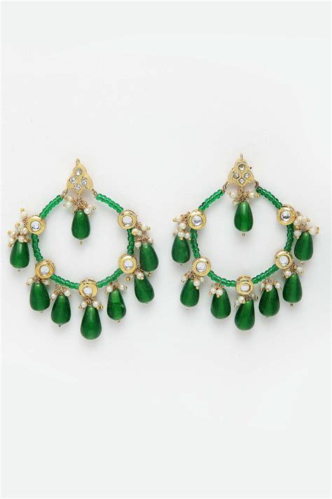 Buy Dugran By Dugristyle Bead Drop Earrings Online Aza Fashions