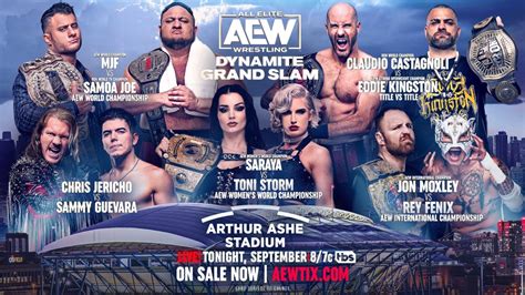 Resultados Aew Dynamite Septiembre 20 2023 Mundo Lucha