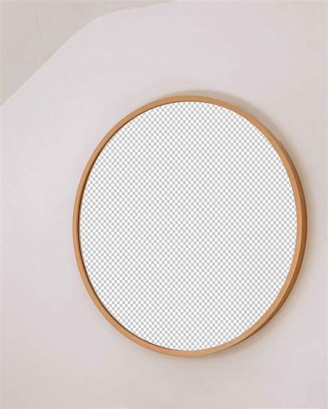 Round Mirror Mockup