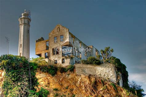 "Alcatraz Lighthouse" by Cheryl Lunde | Redbubble