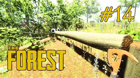 Bäume fällen bauen sein The Forest ab Release Lets Play