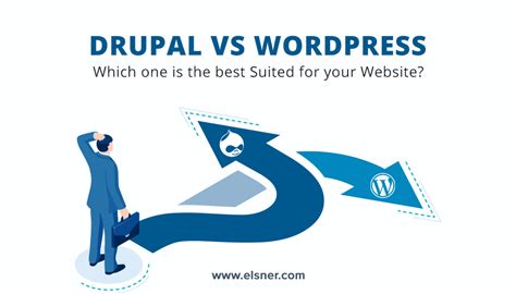 WordPress Vs Drupal Which One Is Better In 2021 Elsner