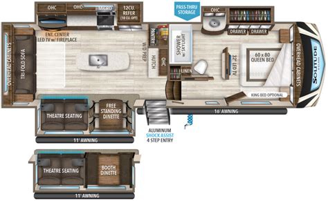 Grand Design 2020 Floor Plans Floorplans Click