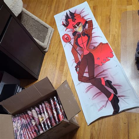 Hazbin Hotel Alastor Dakimakura MADE TO ORDER Body Pillowcase Etsy