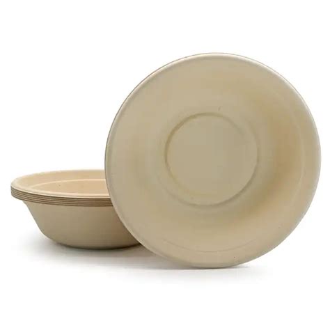 Biodegradable Bowl Compostable Disposable Bowl Sugar Cane Bagasse Paper