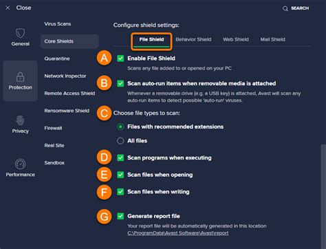 Configura Es Dos M Dulos Principais No Avast Antivirus Avast