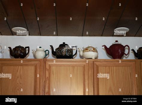 Teapots Row Collection Hi Res Stock Photography And Images Alamy