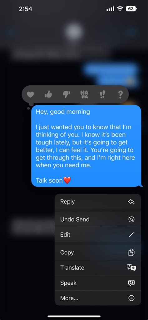 The Text Message Is Being Displayed On An Iphone S Screen And It