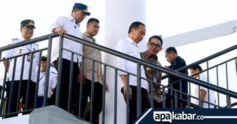 Dampingi Presiden Jokowi Resmikan Terminal Penumpang Type A Andi Harun