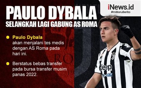 Infografis Paulo Dybala Selangkah Lagi Gabung As Roma Bagian All