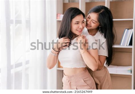 Lgbt Lesbian Couple Love Concept Happy Stock Photo Shutterstock