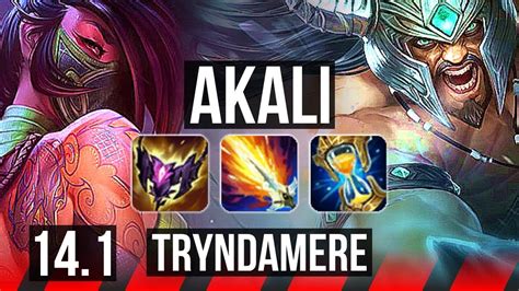 Akali Vs Tryndamere Top Solo Kills Games