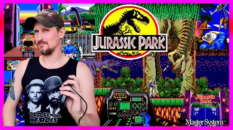 Willkommen Im DinoPark Meg Spielt Jurassic Park Sega Master System