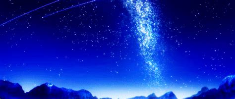 Shooting Star Aesthetic Anime Night Sky  Best Diaryupdate S Gfycat Matija Masnoglav