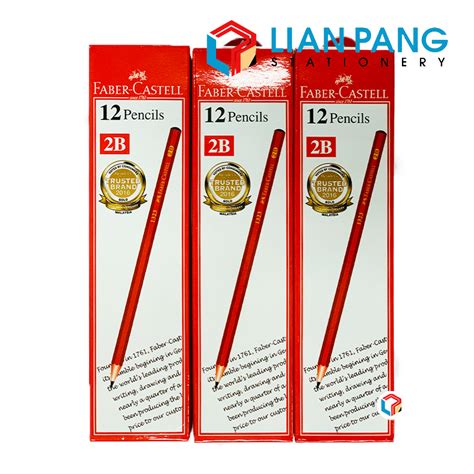 Faber Castell 2B Exam Pencil 12pcs Box 1323