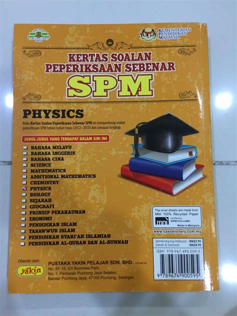 Kertas Soalan Peperiksaan Sebenar Spm Physics Hobbies Toys