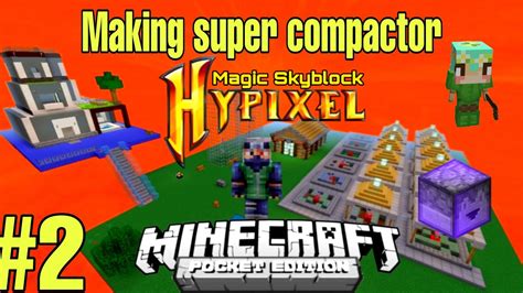 Hypixel Like Server For Minecraft Pe Magic Skyblock Making